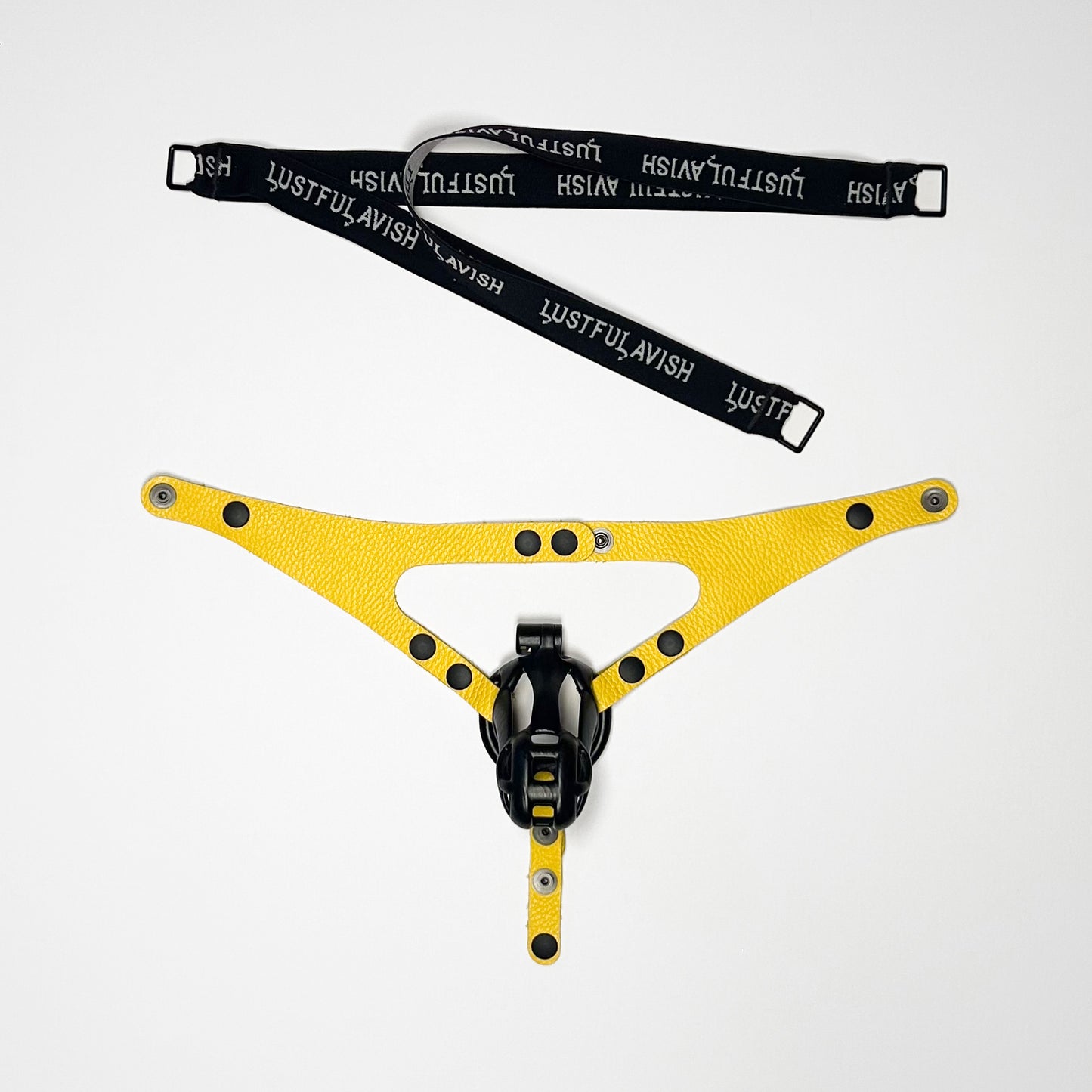 Yellow Jock Harness - Black