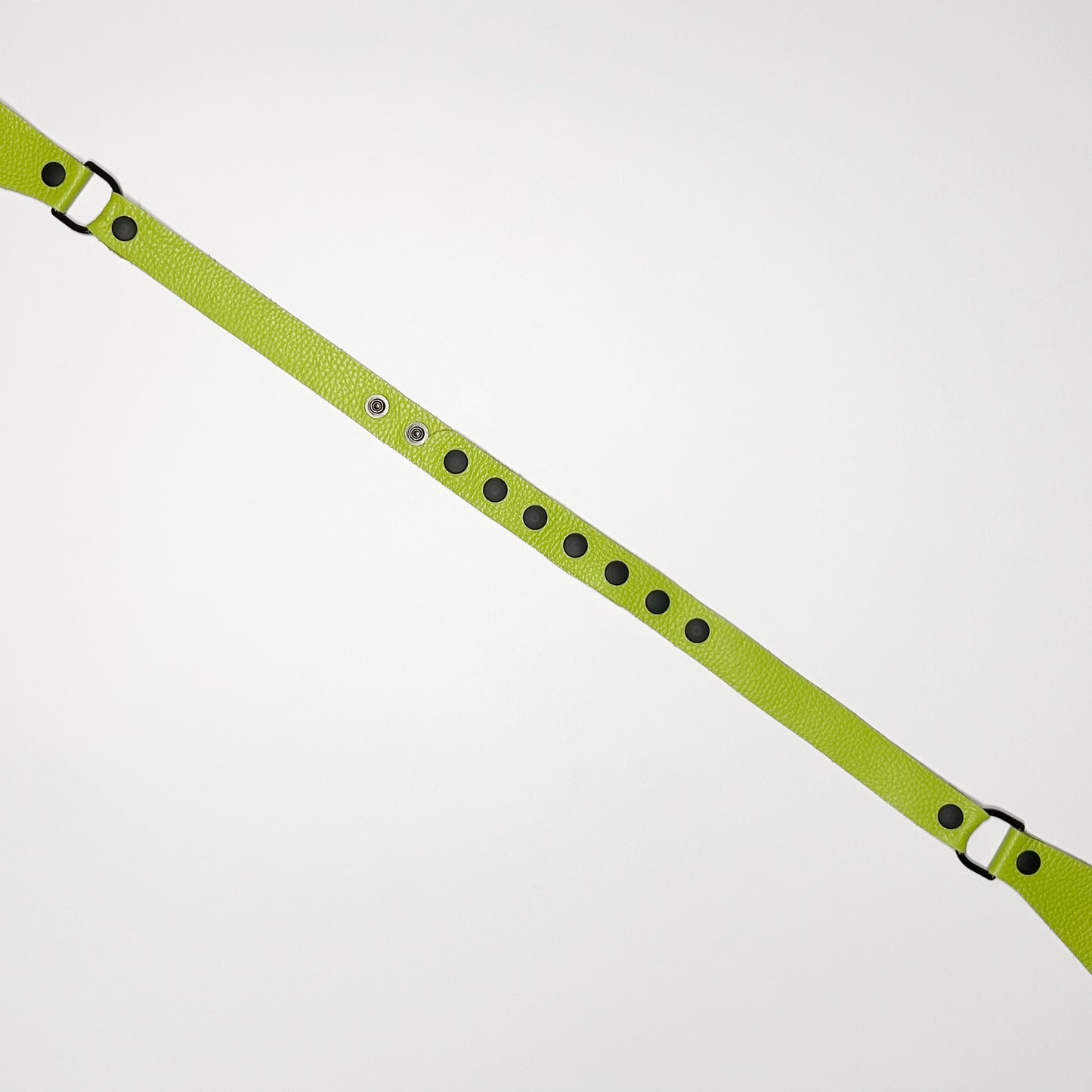 Brat Green Chastity Harness - Black