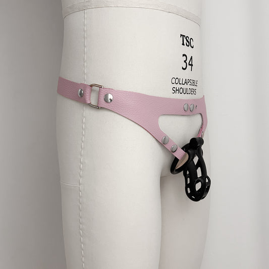 Lilac Chastity Harness - Classic