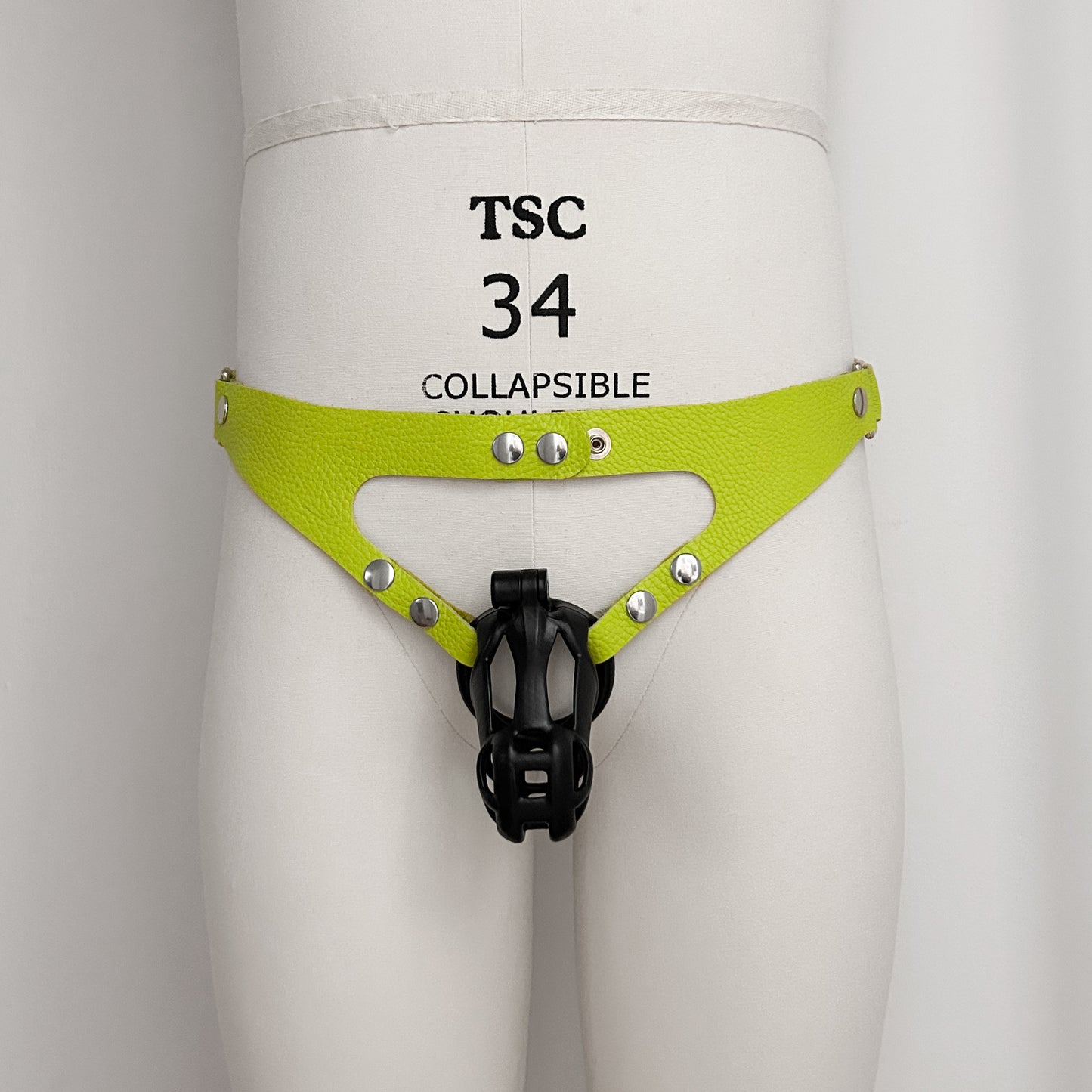 Brat Green Chastity Harness - Classic