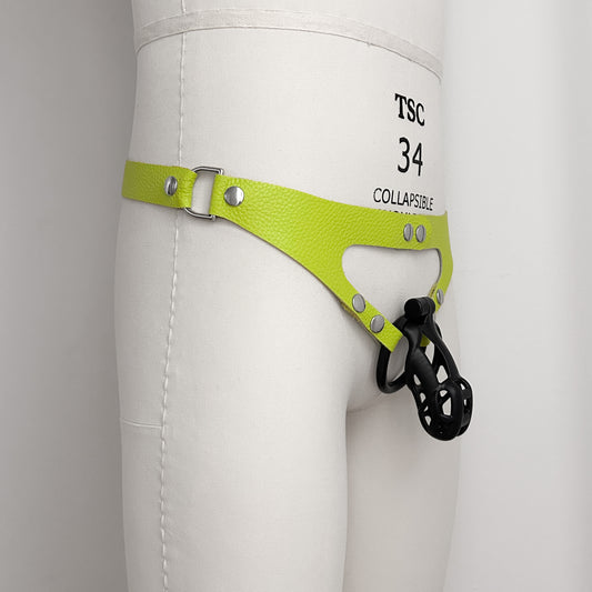 Brat Green Chastity Harness - Classic