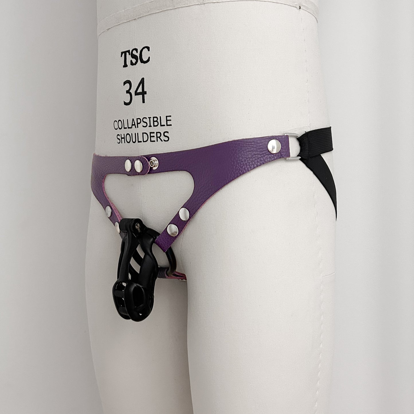 Purple Jock Harness - Classic