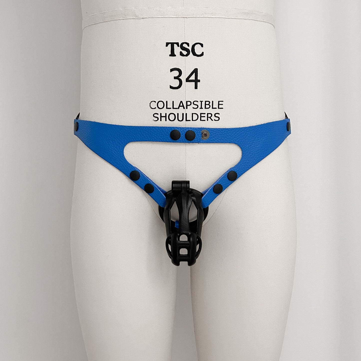 Blue Jock Harness - Black