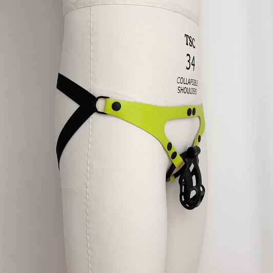 Brat Green Jock Harness - Black