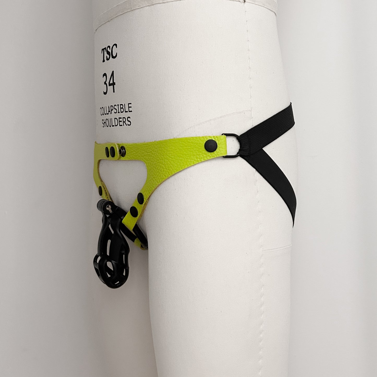 Brat Green Jock Harness - Black