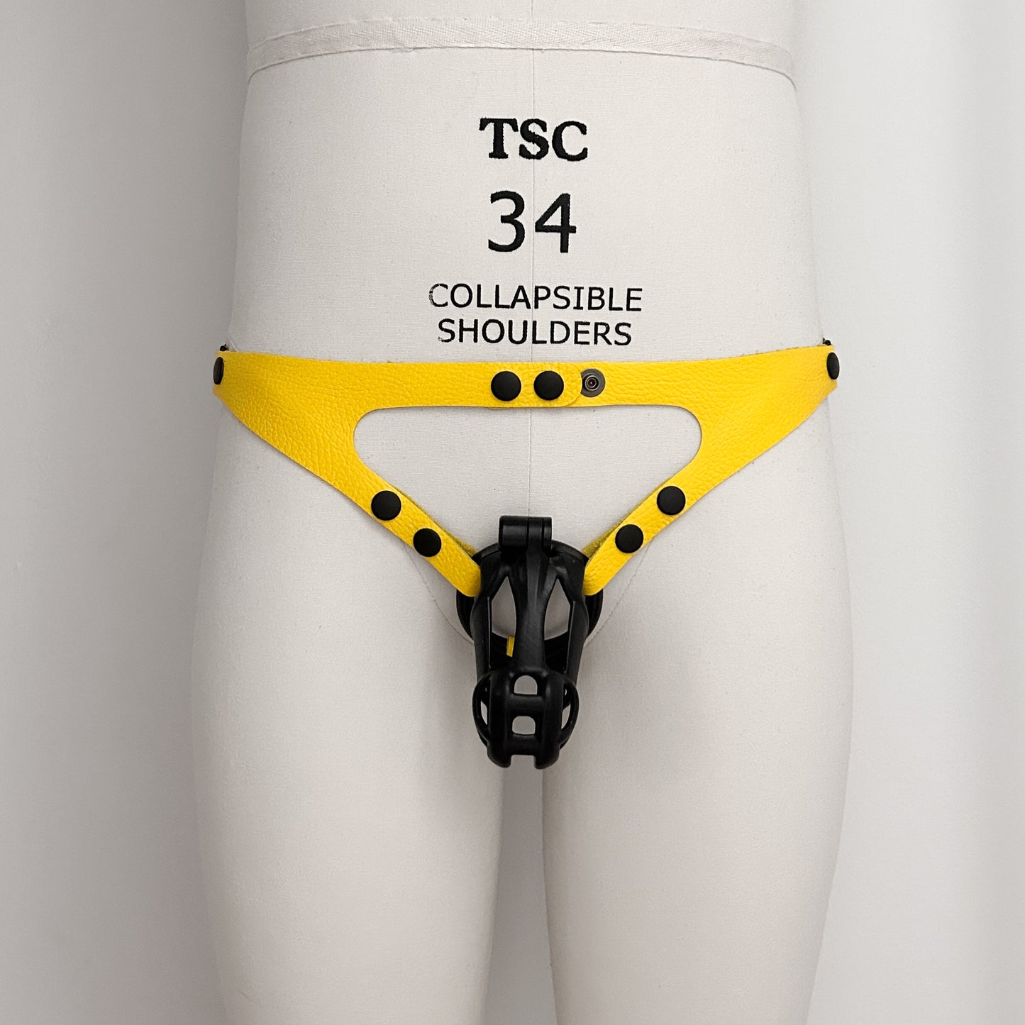 Yellow Jock Harness - Black