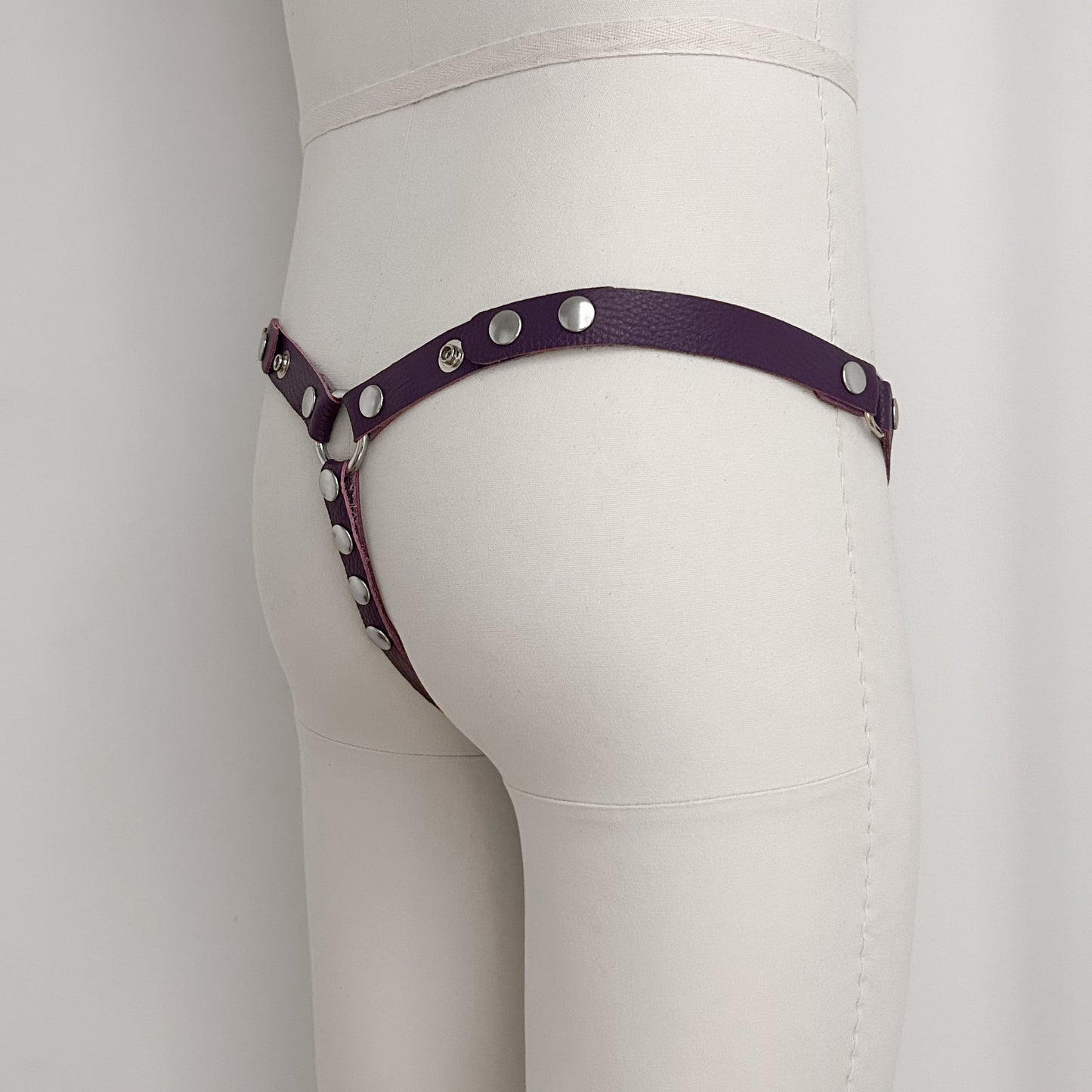 Purple Thong Harness - Classic