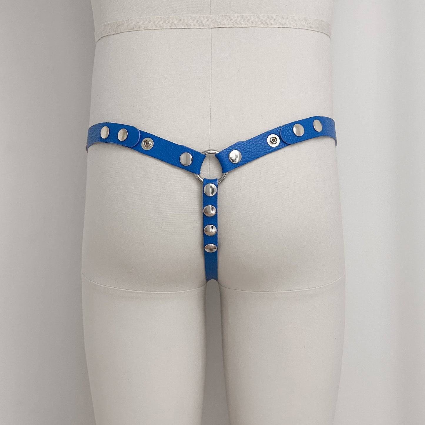 Blue Thong Harness - Classic