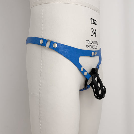 Blue Thong Harness - Classic