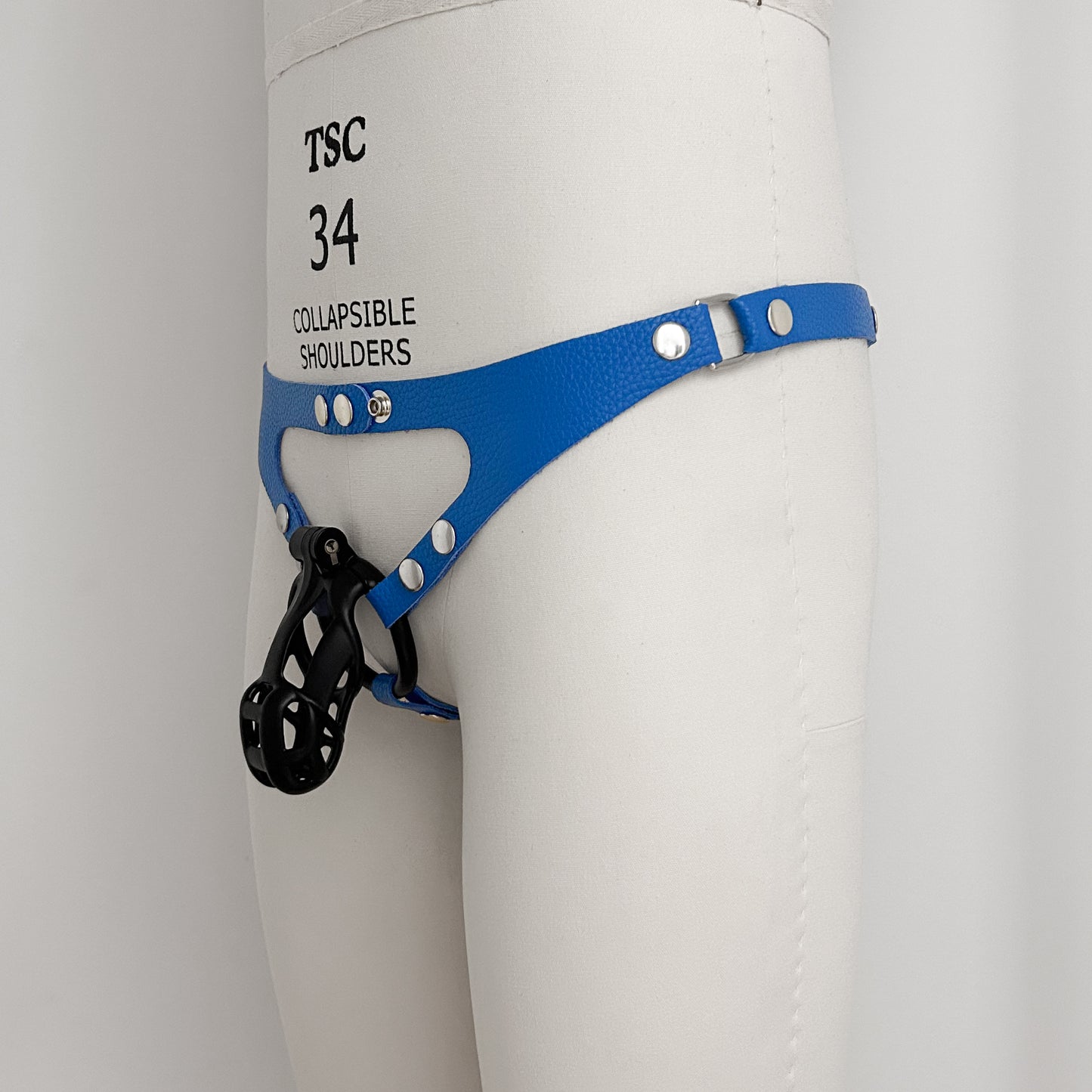 Blue Thong Harness - Classic