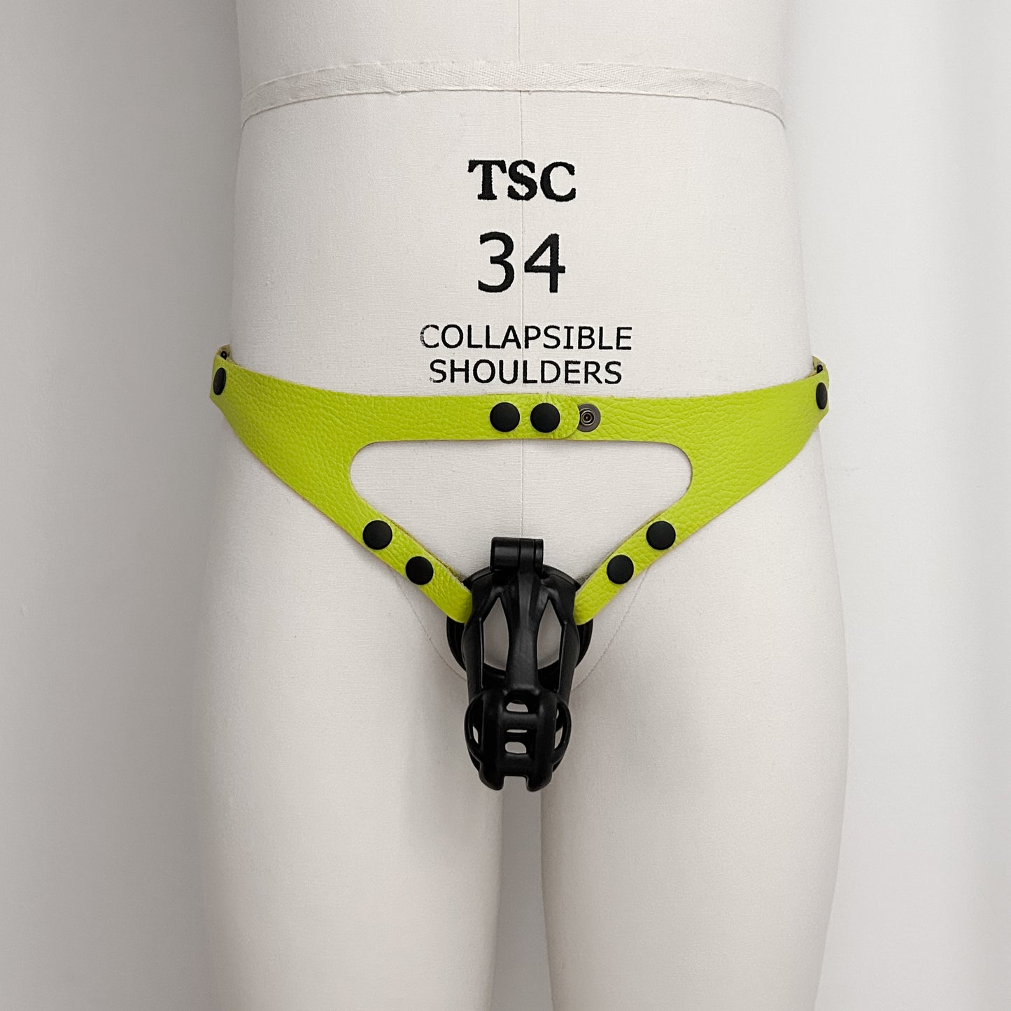 Brat Green Thong Harness - Black