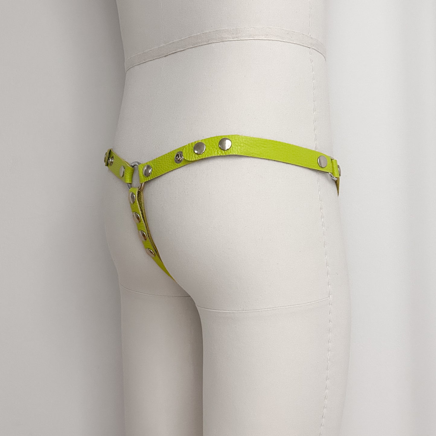 Brat Green Thong Harness - Classic