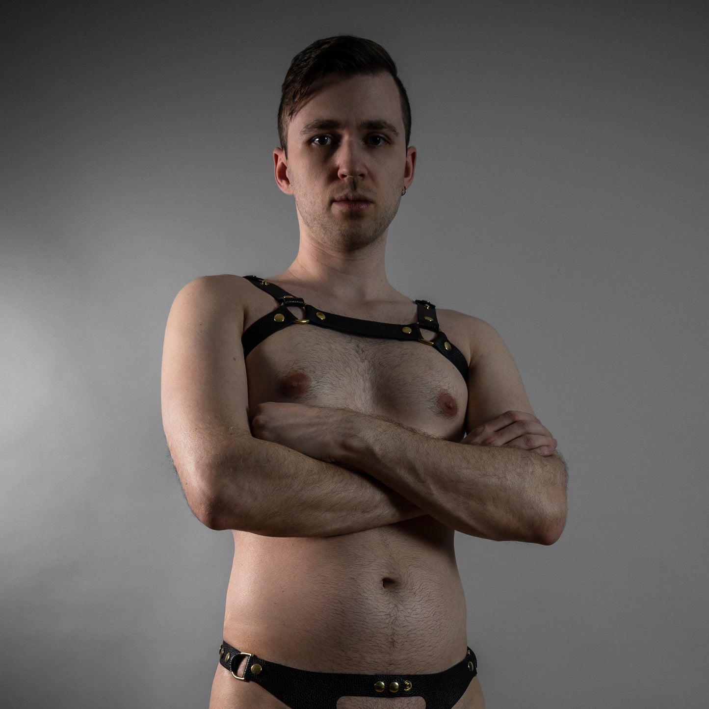 1" Bulldog Harness - Black