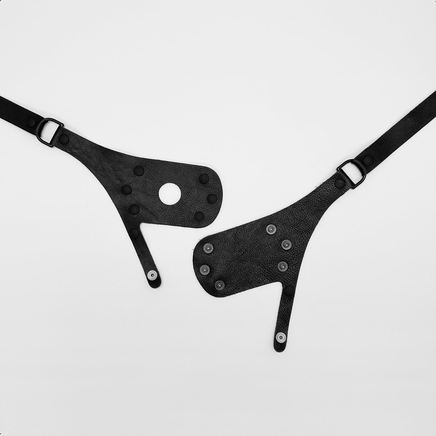 Black Chastity Vac-U-Lock Harness - Black