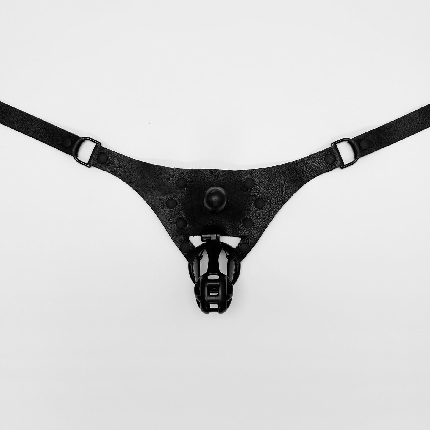 Black Chastity Vac-U-Lock Harness - Black