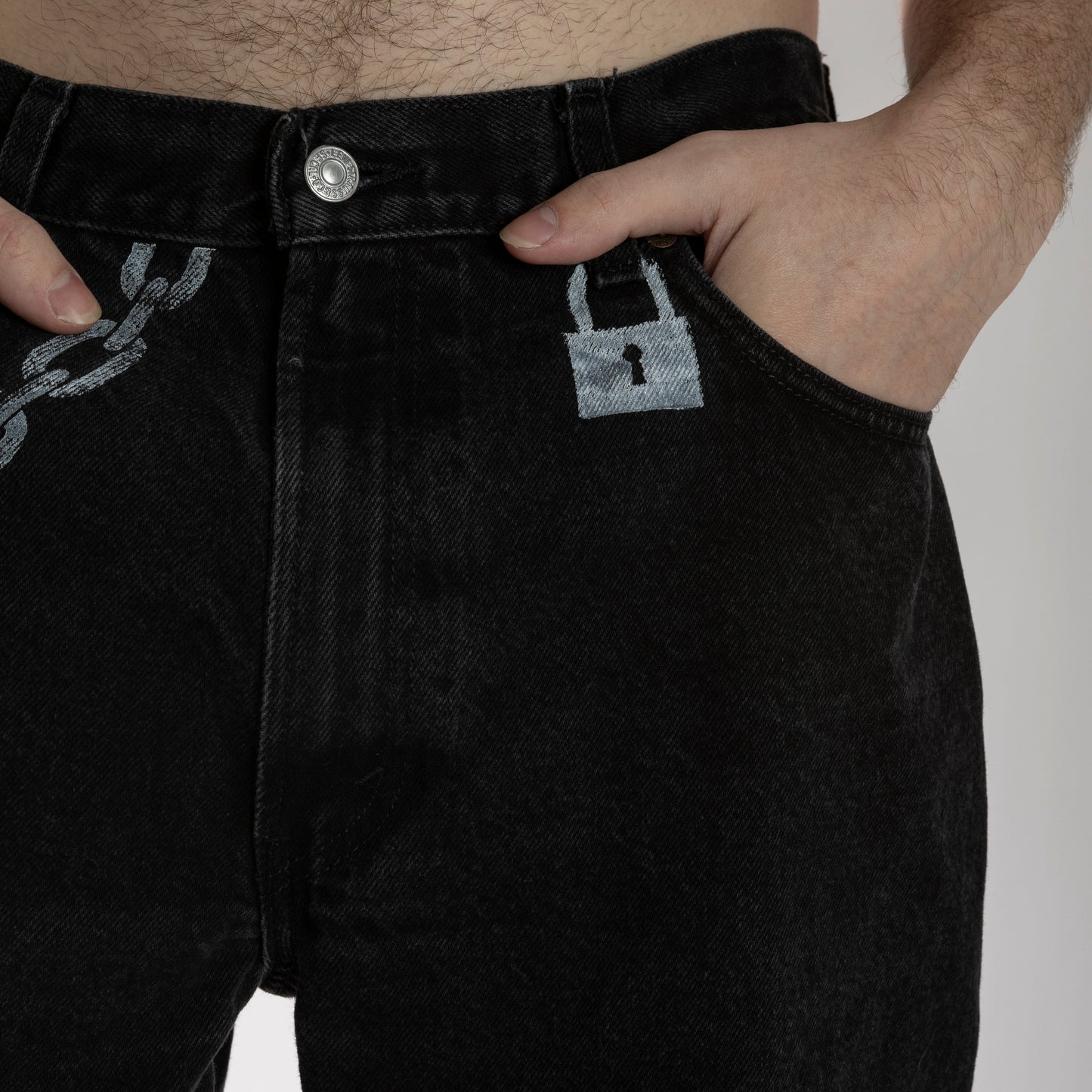 Lock + Chain Jeans - Levi's W36 L36