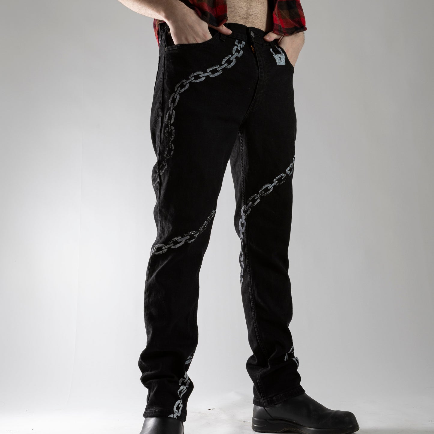 Lock + Chain Jeans - Levi's W36 L32