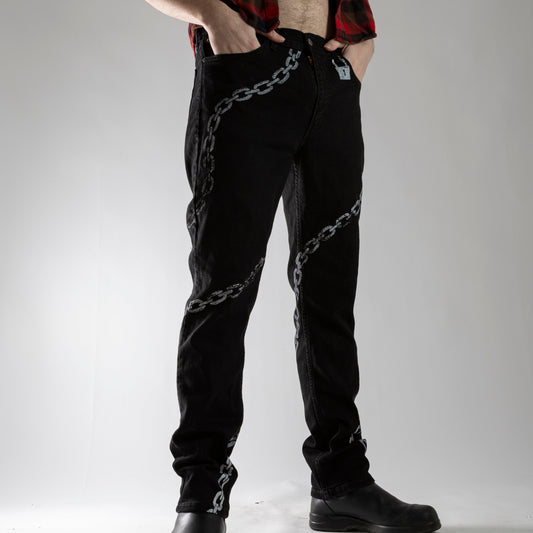 Lock + Chain Jeans - Levi's W36 L32