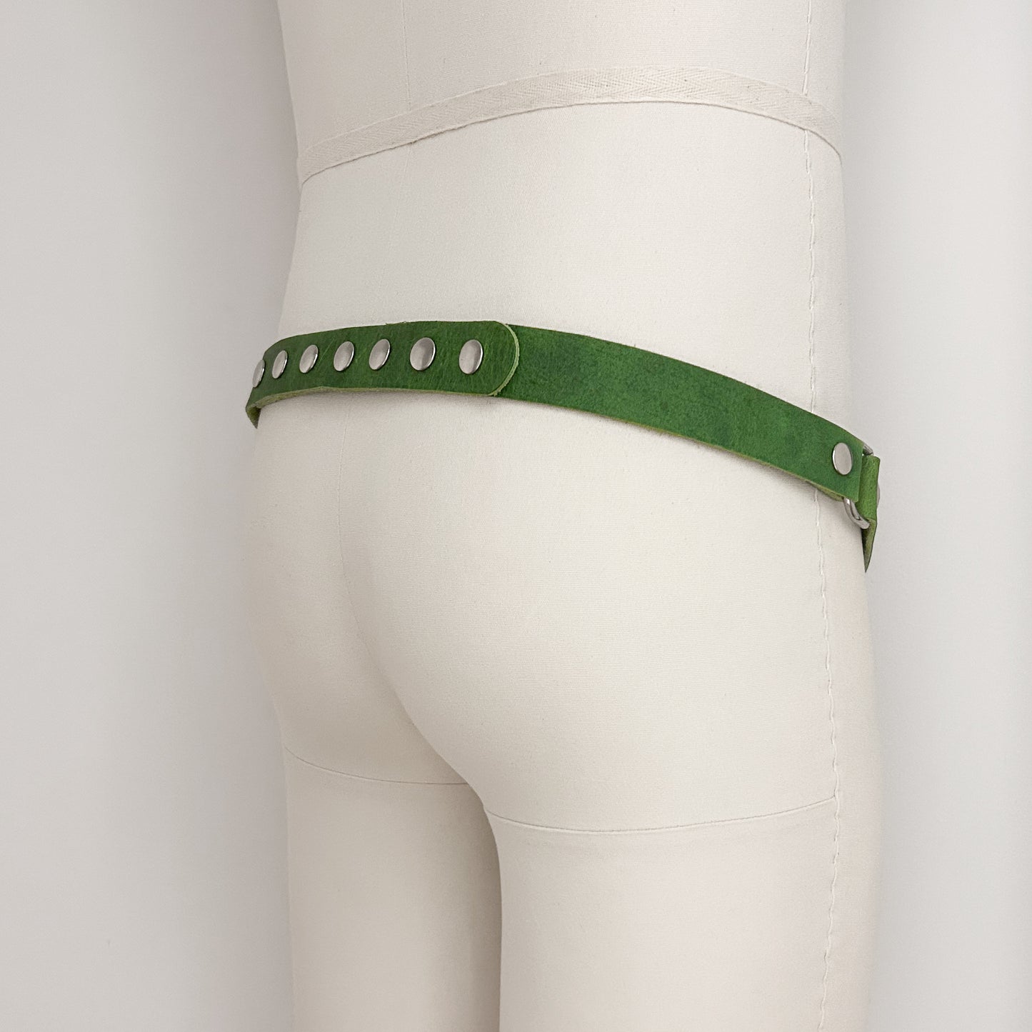 Electric Green Chastity Harness - Classic