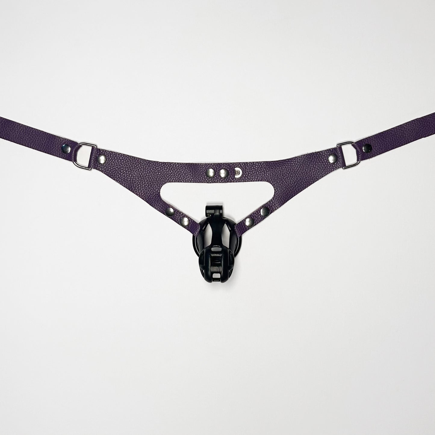 Purple Chastity Harness - Classic