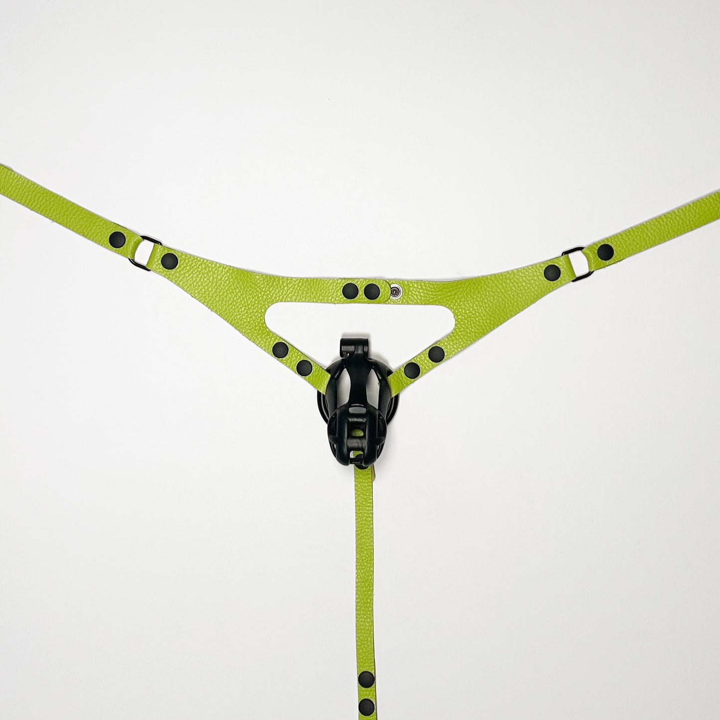 Brat Green Thong Harness - Black