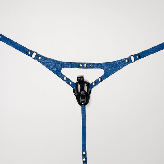 Blue Thong Harness - Classic