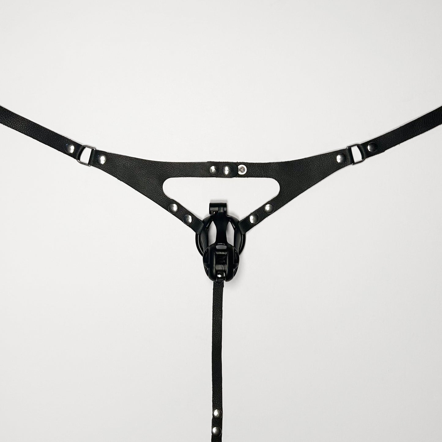 Black Thong Harness - Classic