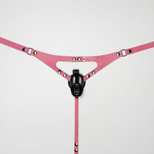 Pink Thong Harness - Classic