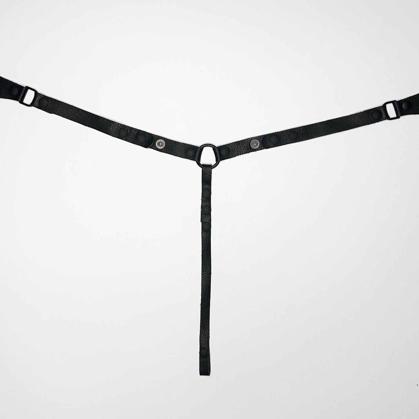 Black Thong Harness - Black