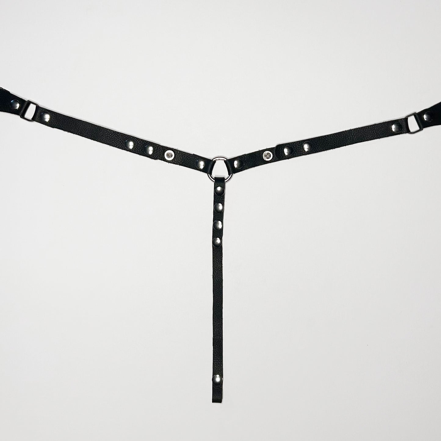 Black Thong Harness - Classic
