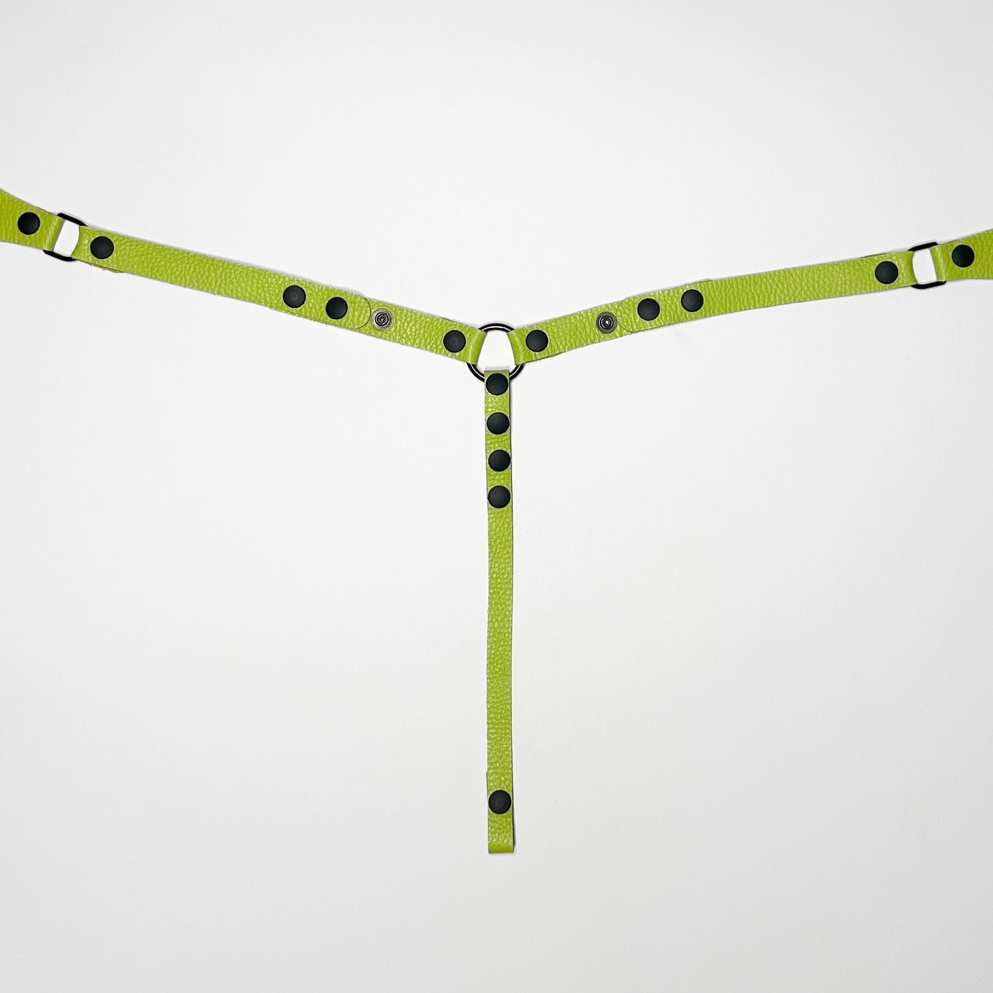 Brat Green Thong Harness - Black