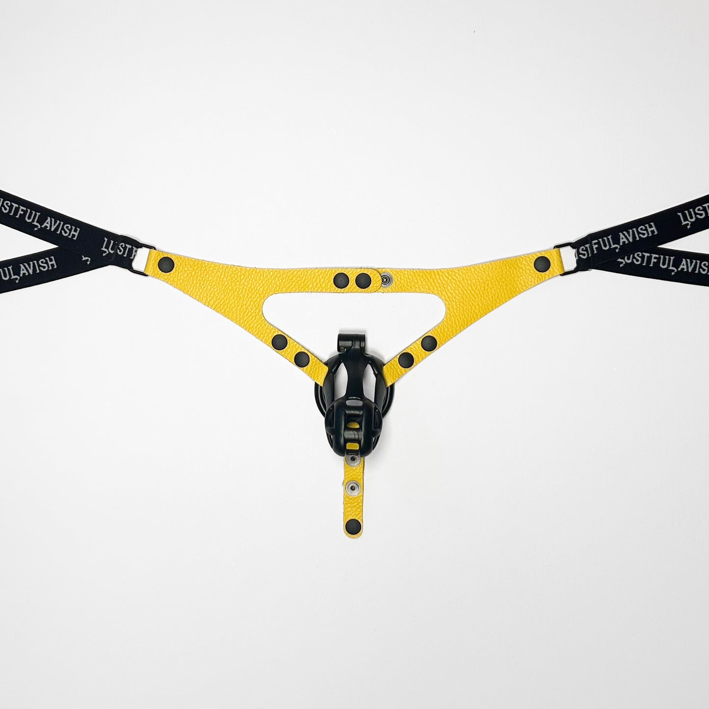 Yellow Jock Harness - Black