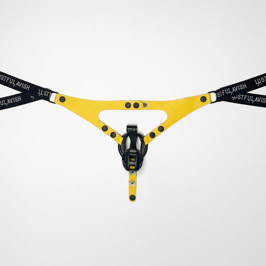 Yellow Jock Harness - Black