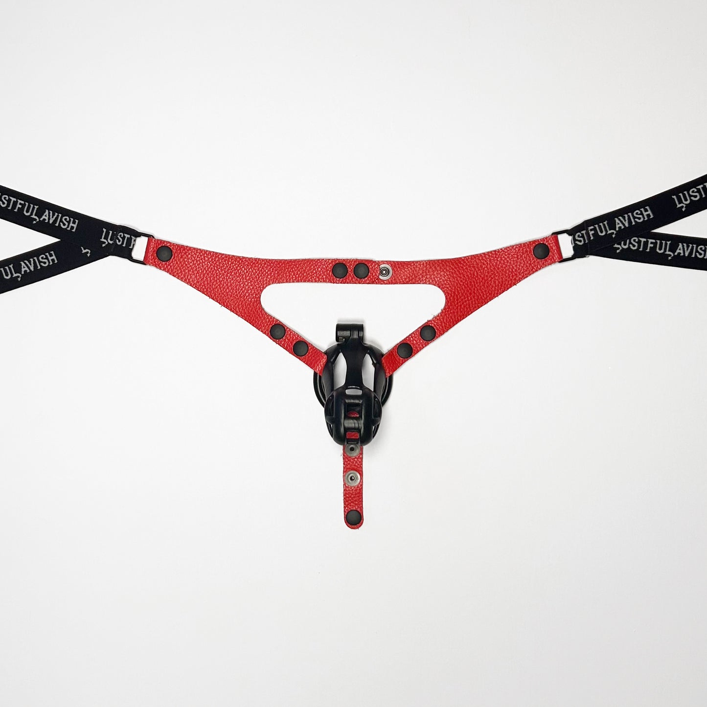 Red Jock Harness - Black