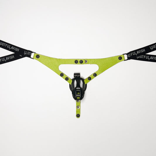 Brat Green Jock Harness - Black