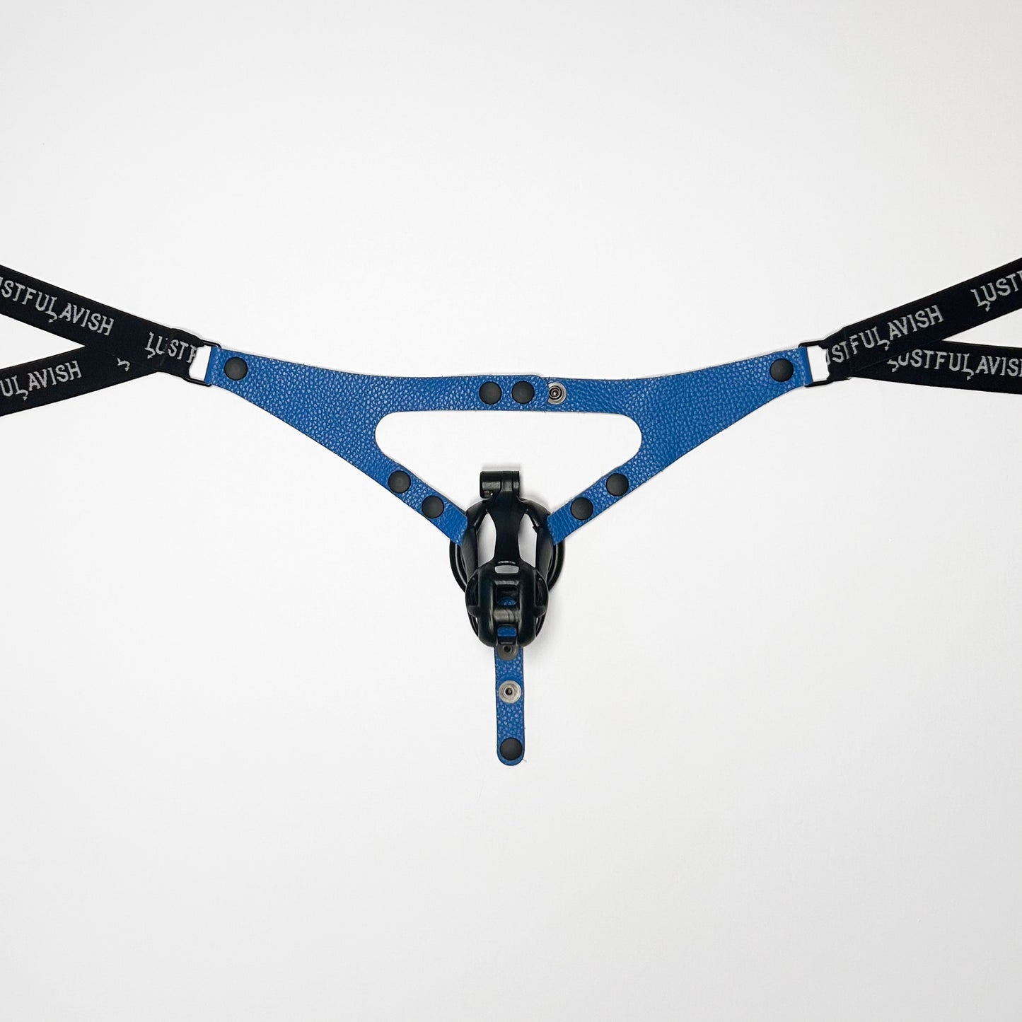 Blue Jock Harness - Black