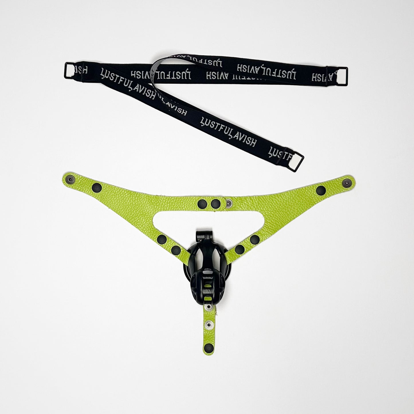 Brat Green Jock Harness - Black