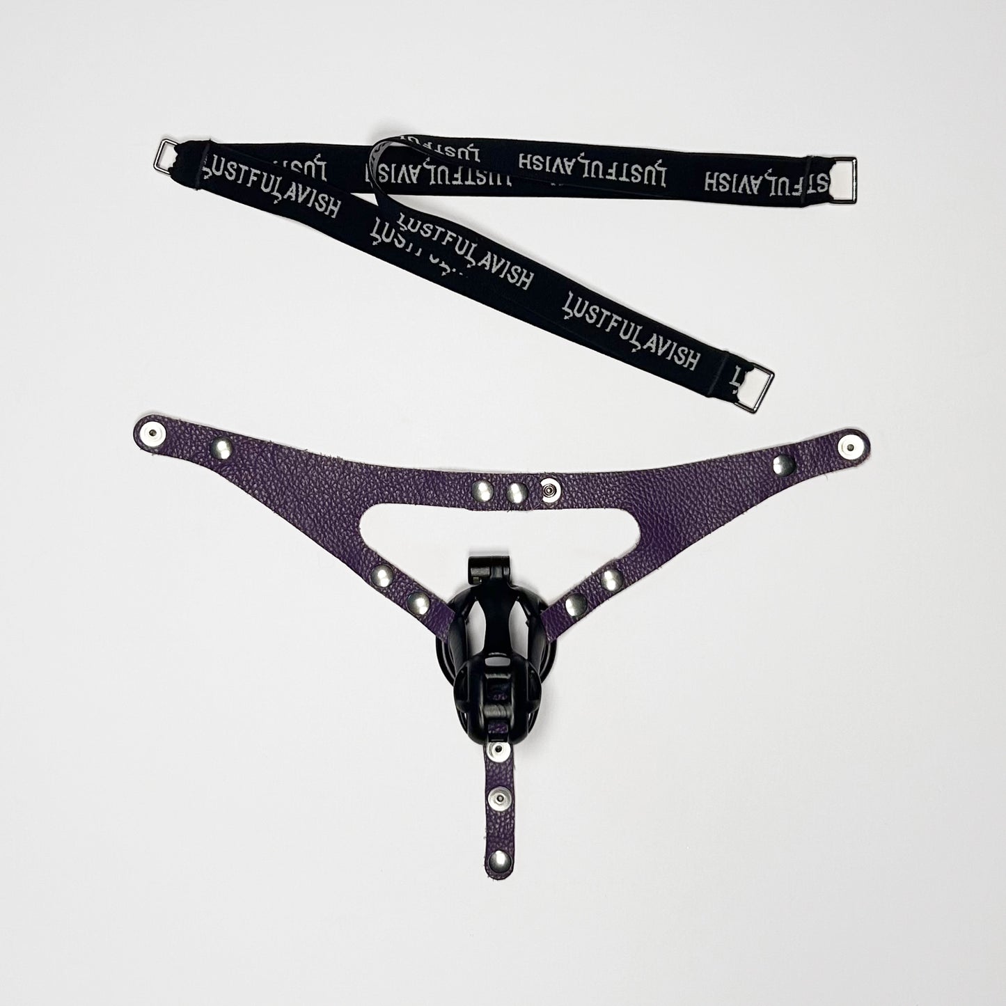 Purple Jock Harness - Classic