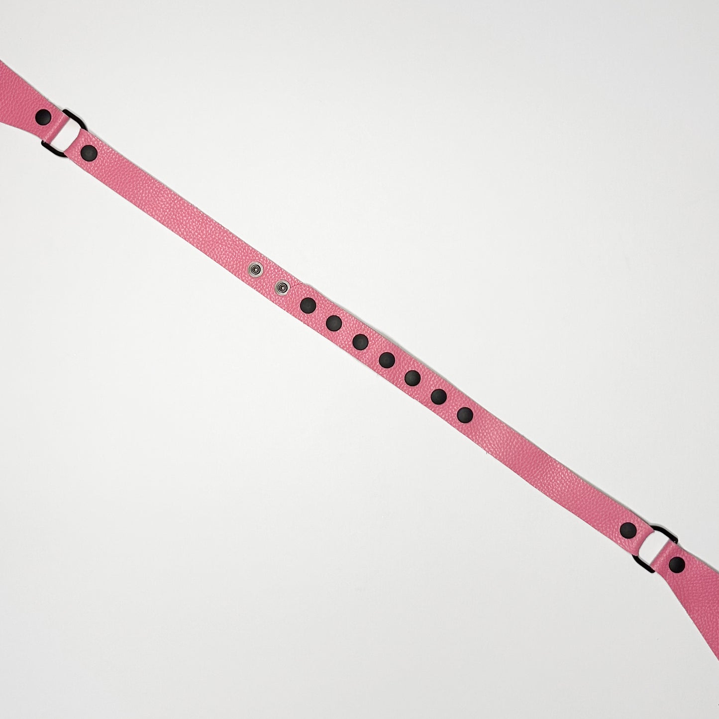 Pink Chastity Harness - Black