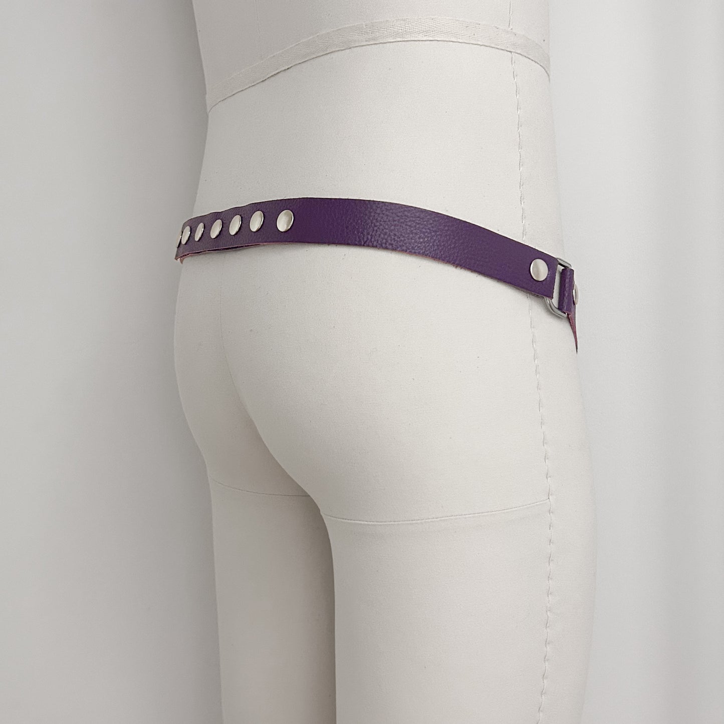 Purple Chastity Harness - Classic