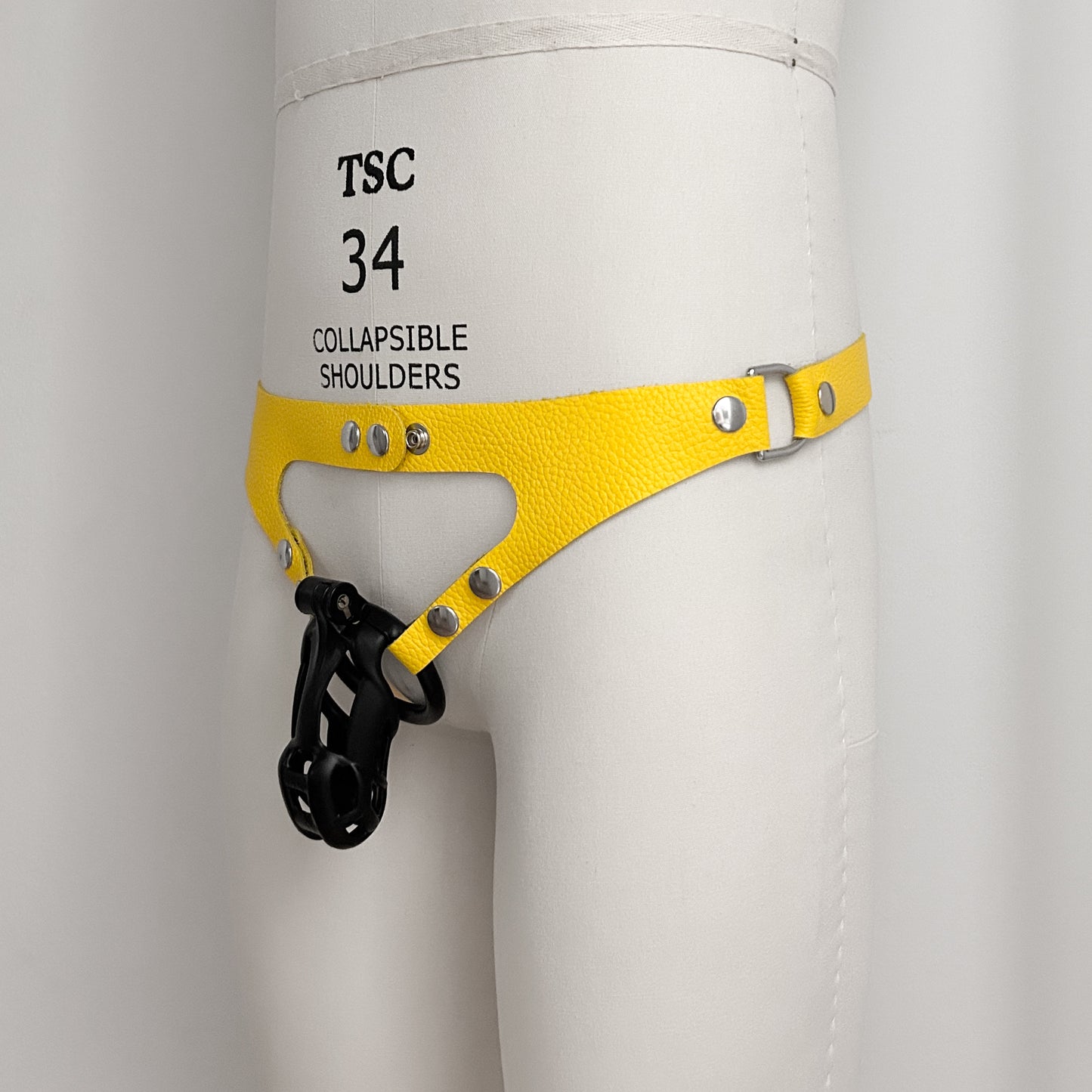 Yellow Chastity Harness - Classic