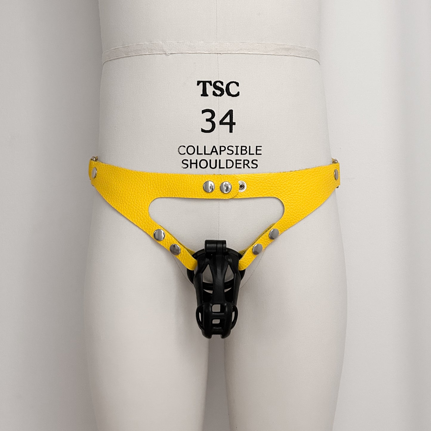 Yellow Chastity Harness - Classic