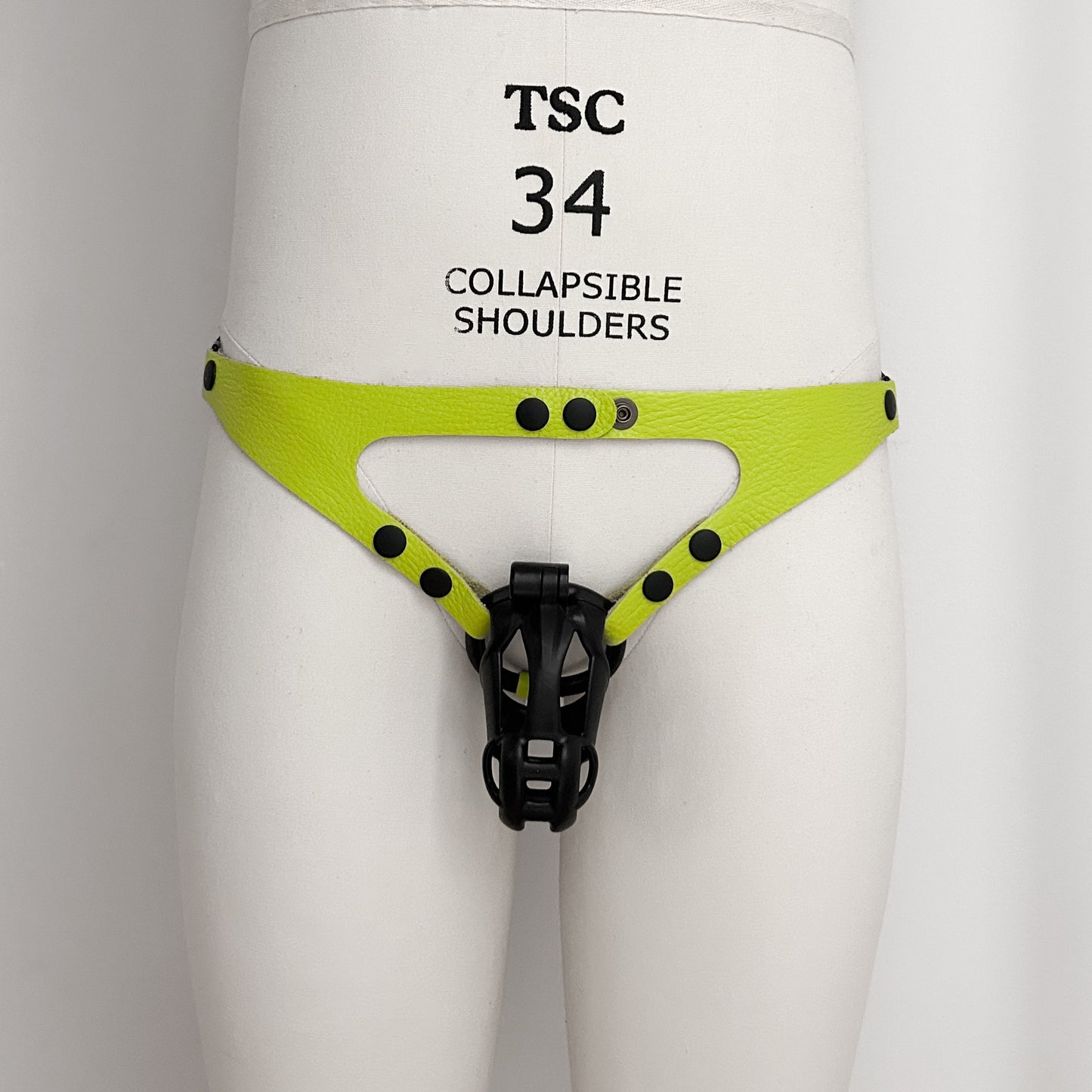 Brat Green Jock Harness - Black