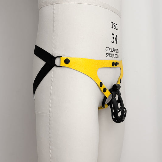 Yellow Jock Harness - Black