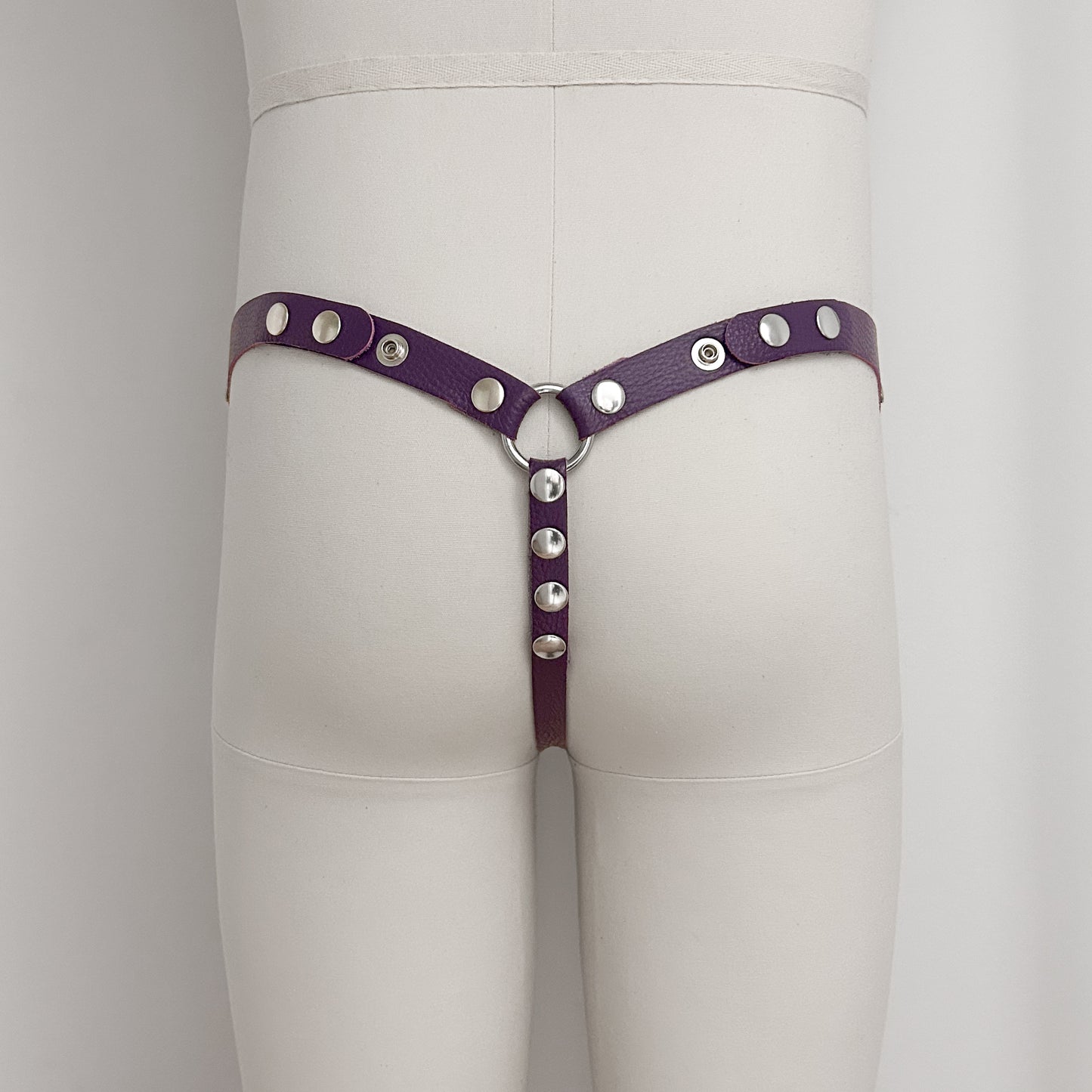 Purple Thong Harness - Classic