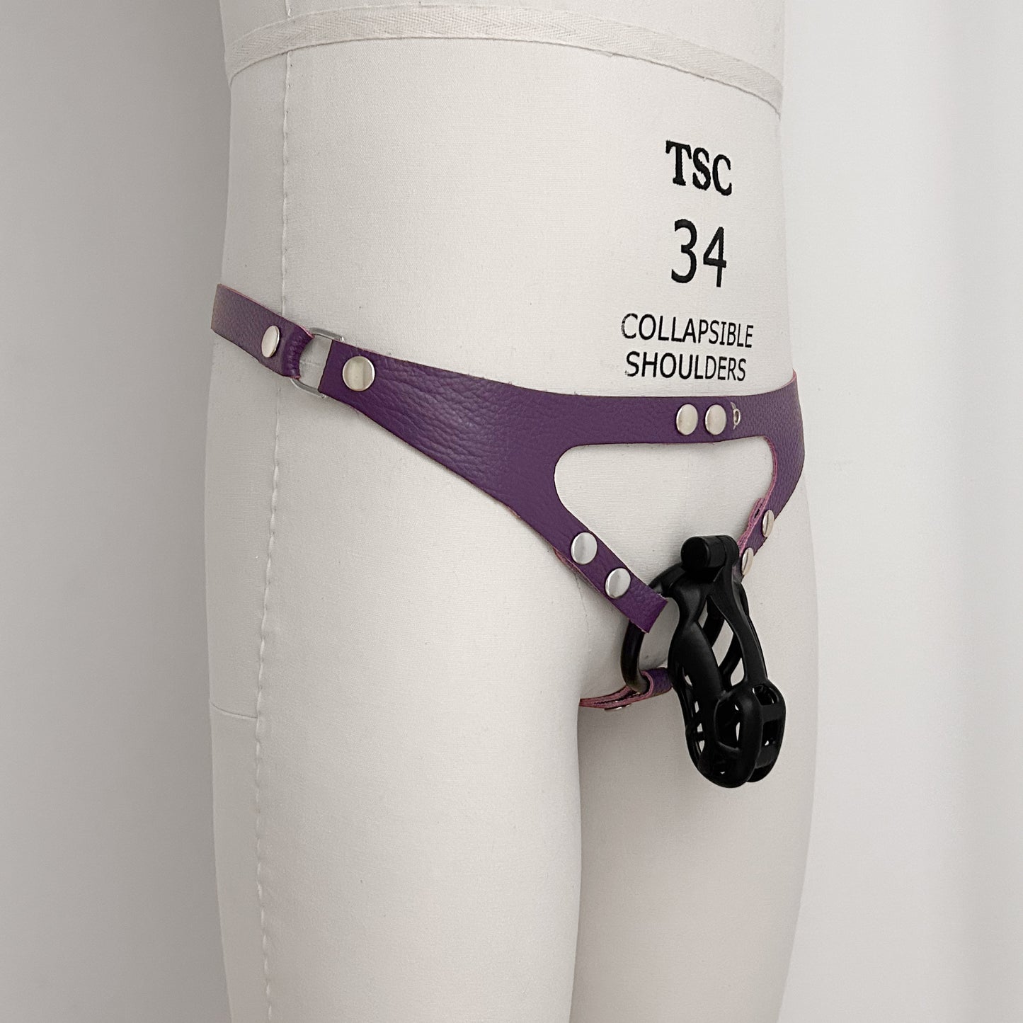 Purple Thong Harness - Classic