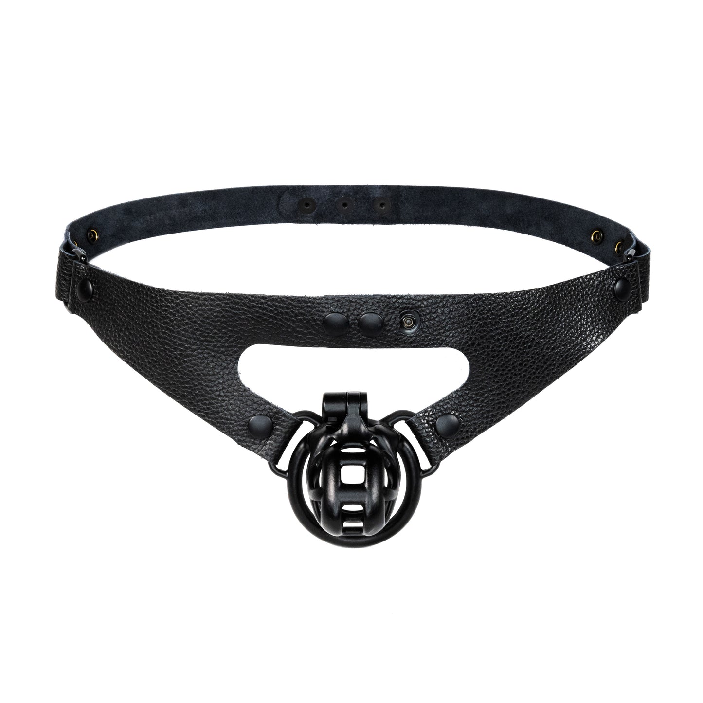 2-Loop Chastity Harness - Black