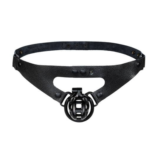 2-Loop Chastity Harness - Black