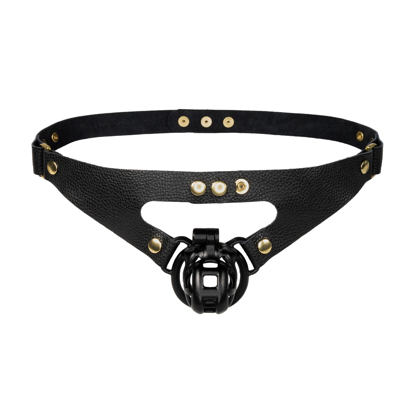2-Loop Chastity Harness - Black