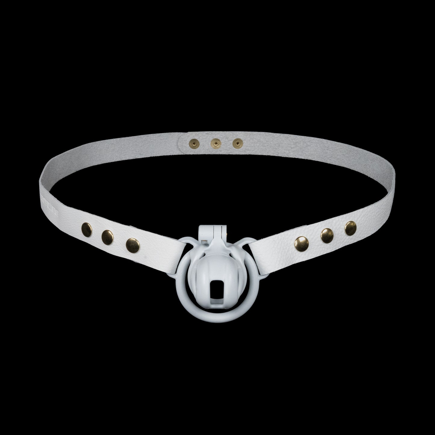 Chastity Strap 1" - White